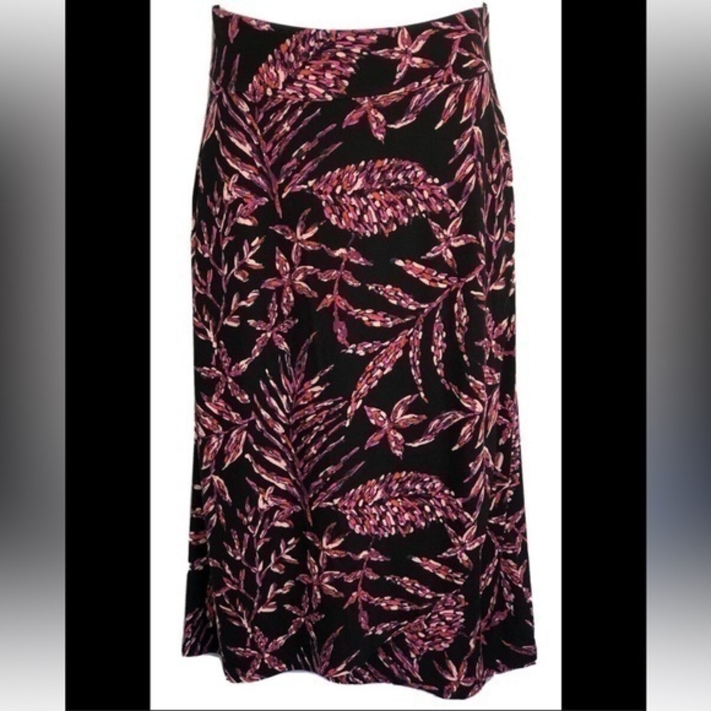 Artisan NY faux wrap midi skirt